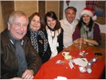 Alumni and students at the Birmingham Frankfurt Christmas Market in 2009