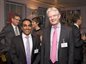 Ajay Aggarwal (student) and alumnus Andrew Vallance-Owen (Bupa)