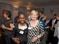 Student Erin-Jane Golding & alumna Cilla Snowball CBE (AMV BBDO)