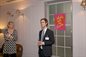 Alumna Cilla Snowball CBE (AMV BBDO) & student Chris Jones