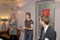 Alumna Cilla Snowball CBE (AMV BBDO), alumna Tamsin Greig (Actress) & student Chris Jones