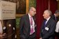 Vice-Chancellor speaking to Alan Wilson