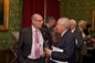 Vice-Chancellor speaking to Tony Edwards