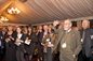 Alumni raising a toast to the University of Birmingham