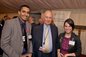 Lord Hannay of Chiswick with Eiranpreet Khangura and Katie Winston
