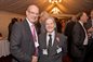 Vice-Chancellor shaking hands with Michael Roper-Hall