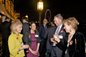 Alumni and guests on the terrace at the House of Lords reception