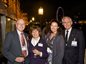 Valerie and David Garford with fellow guests and alumni