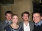 Graduates from 2009 and 2010 at the London Christmas Party