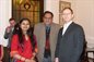 Alumni at the reception