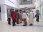 Alumni take a tour of the new QE Hospital