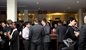 Guild Officers network over drinks