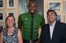 Alumni dine with Jamaican Olympians