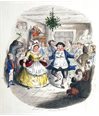 Frontispiece to Dickens, A Christmas Carol, 1843