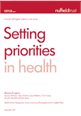 Priority Setting Research Report