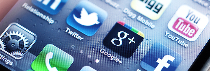 Find jobs using social media