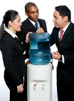 Talking around the water cooler