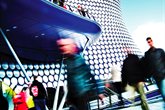 Selfridges building in the city centre
