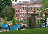 Relaxing in the Jewelery Quarter, St Pauls Square