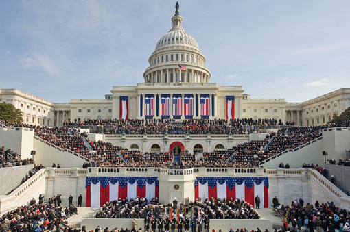 Obama's Presidential Inauguration - copyright US Government Works