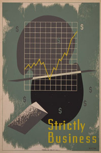 WPA poster - Strictly Business