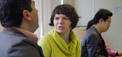 Photo of visiting researchers
