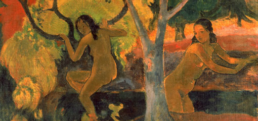 Paul Gauguin (1848-1903): Bathers at Tahiti, 1897; oil on canvas, 73.3x91.8cm.