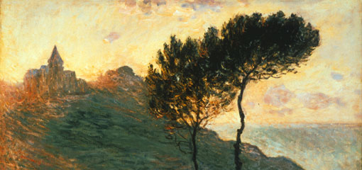 Claude Monet (1840-1926): The Church at Varengeville, 1882; oil on canvas, 65x81.3cm.