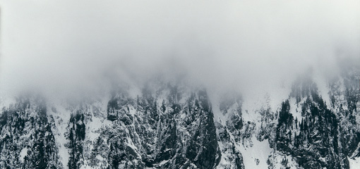 Photograph of mountains in the Pyrenees