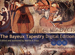Screenshot of the digital edition of the Bayeux tapestry