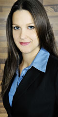 Photograph of Law alumna Elisabeth Macher, graduate of the LLM in Criminal Law and Criminal Justice, 2009