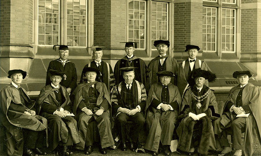 The Inauguration of the Faculty of Law, Degree Ceremony in June 1928