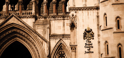 Photo of the Royal Courts of Justice, London