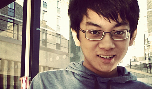 Photo of undergraduate Law student Brian Chun-Lok Leung