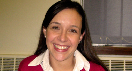 Photograph of Christina Santos, LLM graduate