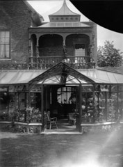 Photograph of a porch