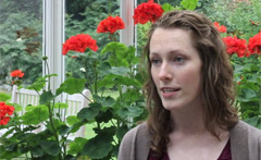 Screenshot from video interview with Erin Sullivan