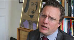 Screenshot of Ewan Fernie video