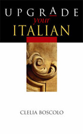 Book cover for Clelia Boscolo's 'Upgrade Your Italian'