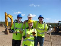 CivSoc members on site