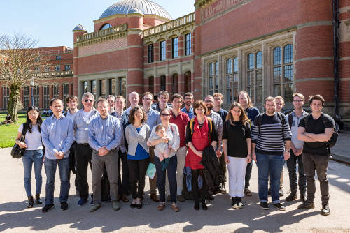 Attendees at the Harmonic Analysis and PDEs Workshop, 19 April 2018, Birmingham