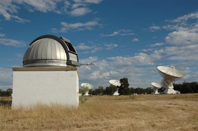 The BiSON observatory at Narrabri, New South Wales, Australia.
