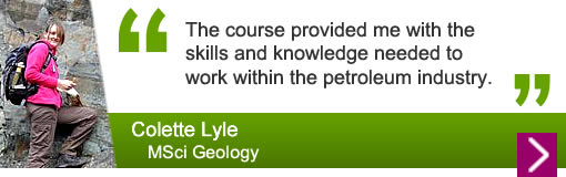 The course provided me with the skills and knowledge needed to work within the petroleum industry - Colette Lyle