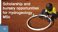 Hydrogeology MSc Scholarships promo