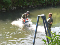 Surface water-groundwater interactions