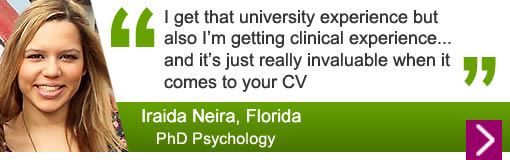 Iraida Neira - I get that university experience but also I'm getting clinical experience... and it's just really invaluable when it comes to your CV