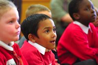 Children listening