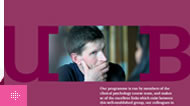 MRes Clinical Psychology brochure promo