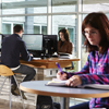 The Undercroft - with workstations and areas to relax