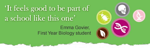 Undergraduate study in the School of Biosciences